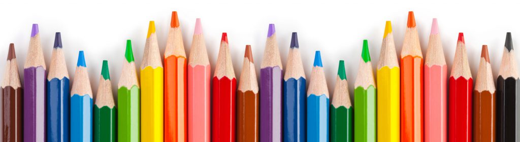 Multicolored pencils