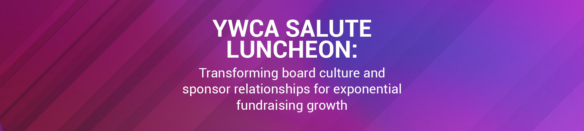YWCA Salute Luncheon