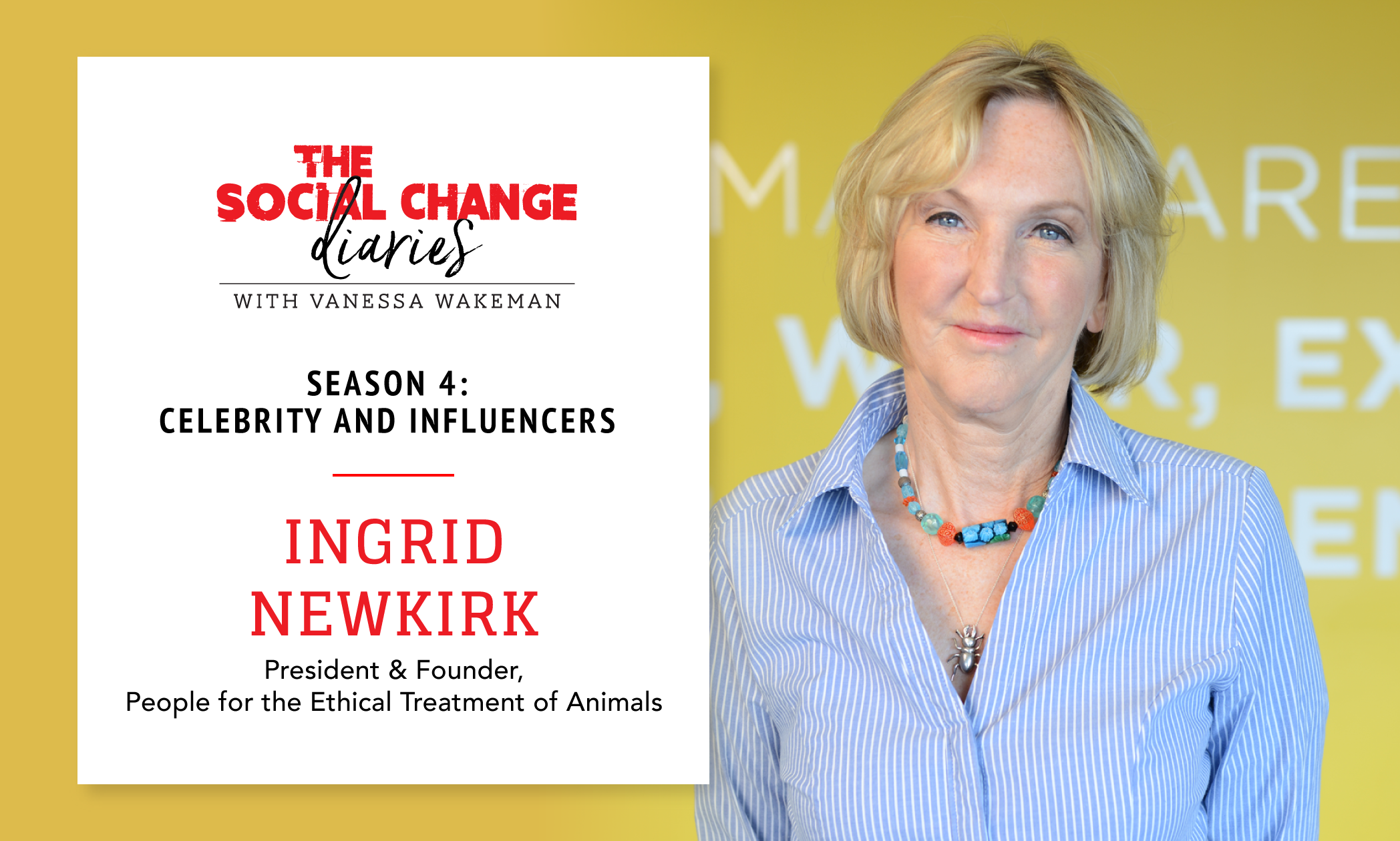 PETA Founder, Ingrid Newkirk, Explains Their Unprecedented Rise to