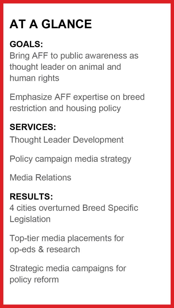 Animal Farm Foundation - At A Glance
